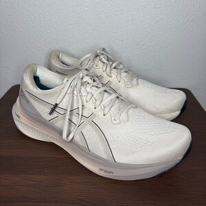 ASICS Gel Kayano 30 Oatmeal Performance Running Sneaker Mens Size 11 Shoe
